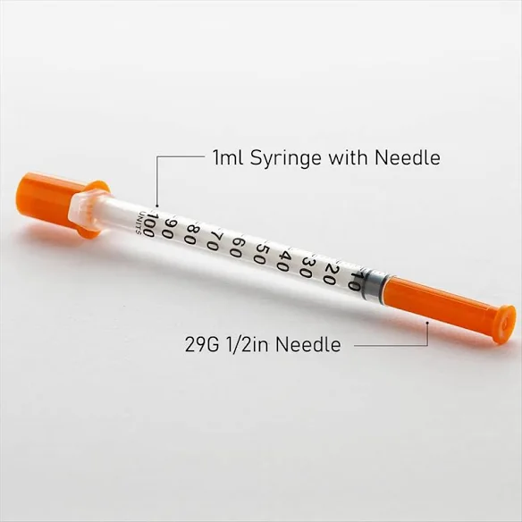 Disposable Syringe With Needles